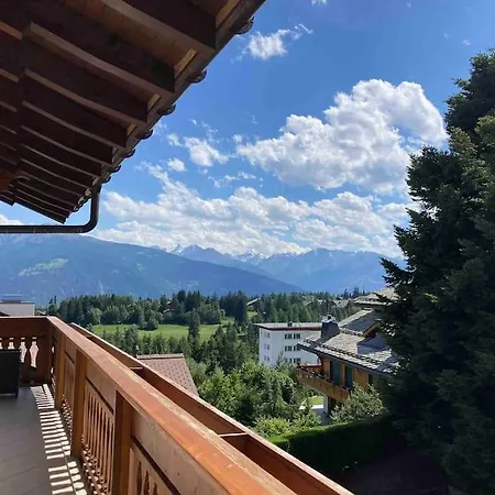 Apartment Magnifique Avec Piscine, Balcon Et Vue Crans-Montana