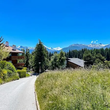 Magnifique Appartement Avec Terrasse, Vue Et Piscine Appartement Crans-Montana